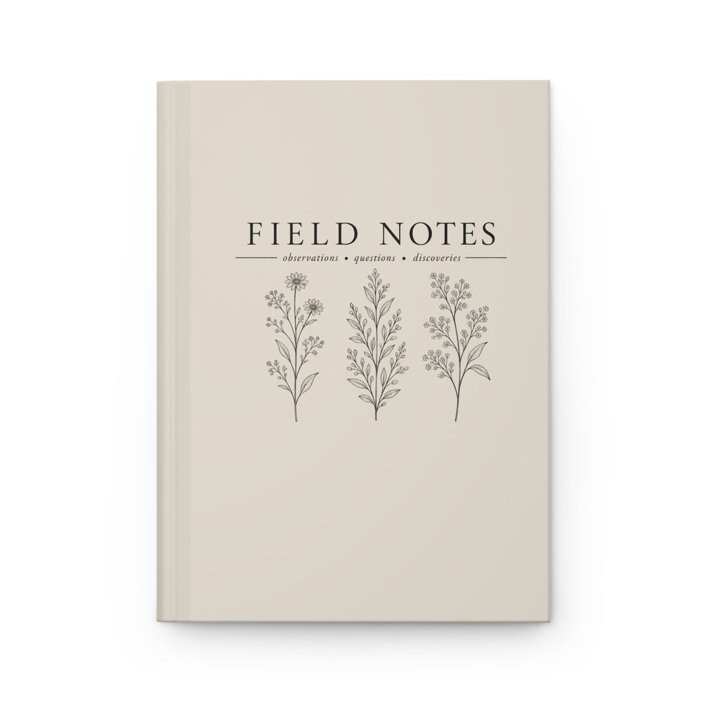 Field Notes hardcover journal | botanical sketch notebook, matte cover