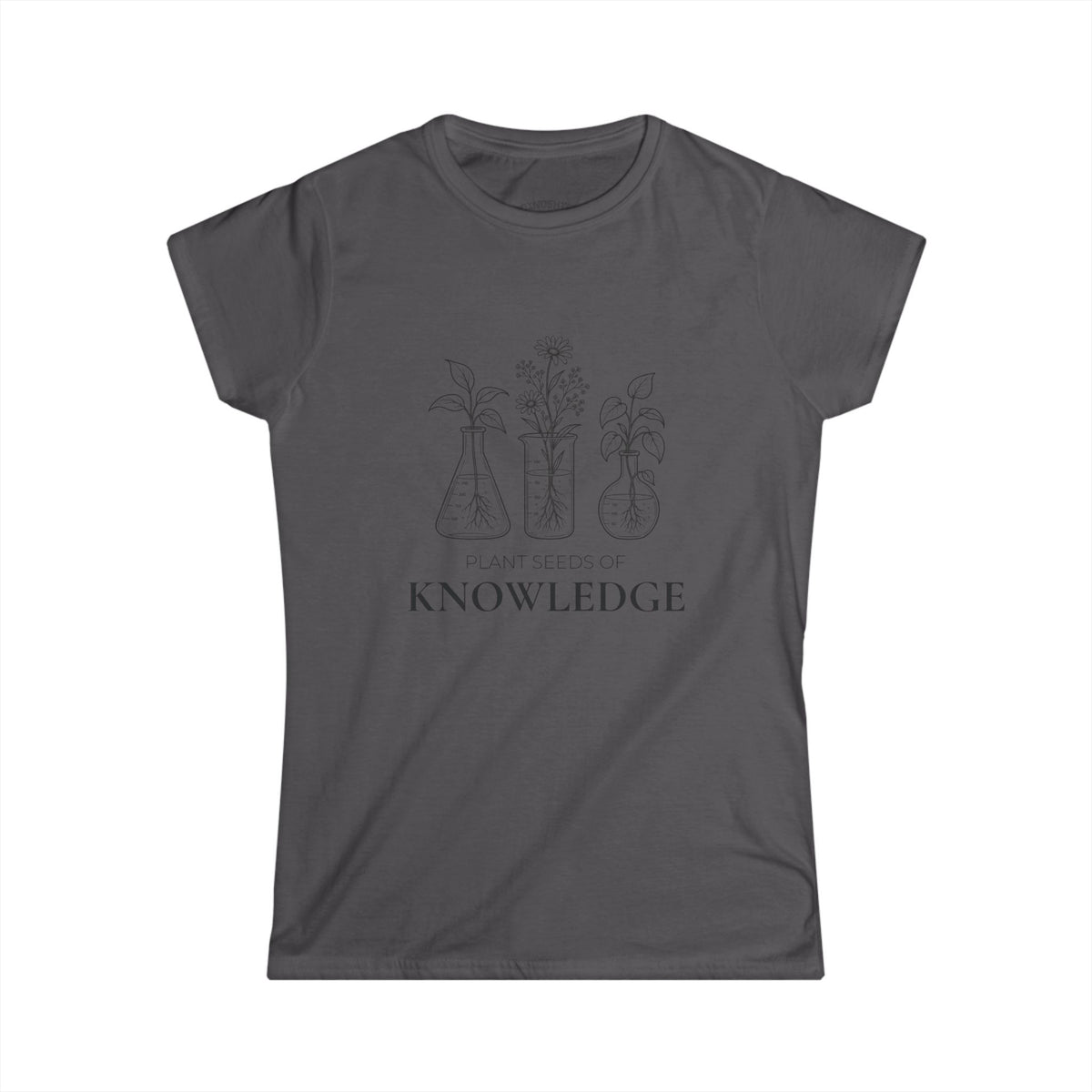 Plant Seeds of Knowledge Shirt | Science Teacher T-Shirt | Biology Teacher Gift | Botanical Teacher Tee | Cute Science Teacher Shirt