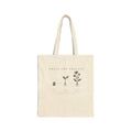 Trust the Process Tote Bag | Seed to Bloom Botanical Illustration