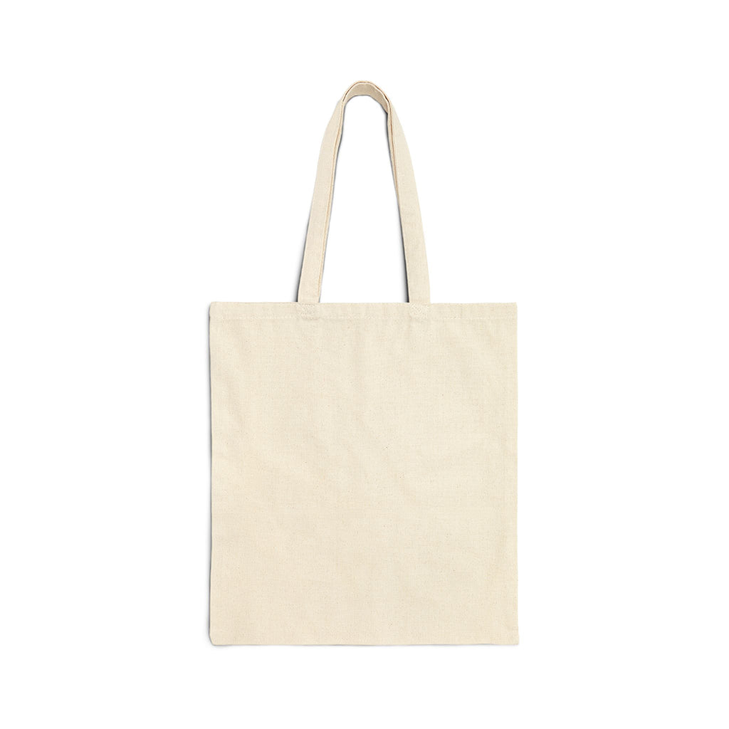 Botanical CHONPS Scrabble Tile Monogram Tote Bag | Biology Floral Lettering Canvas Tote