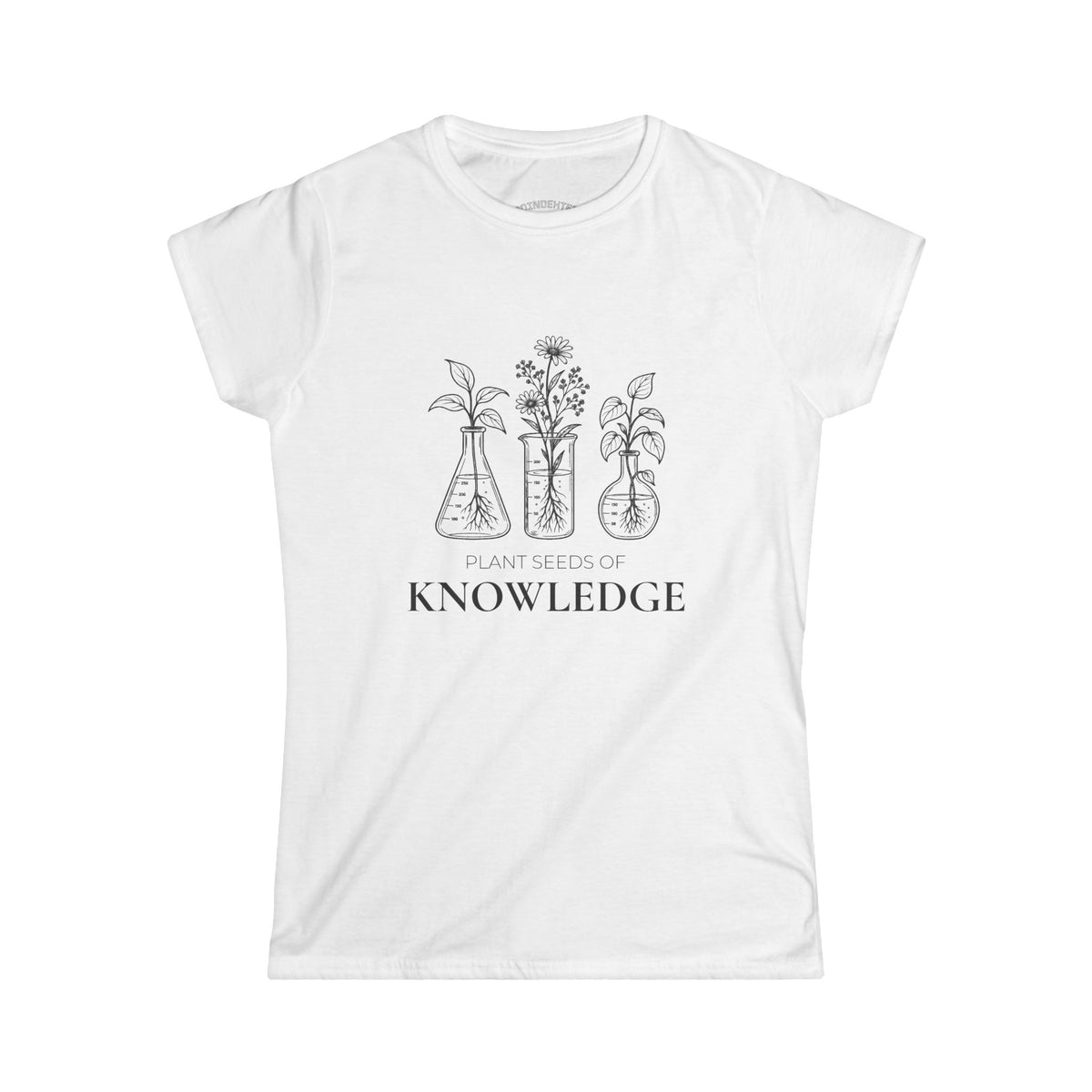 Plant Seeds of Knowledge Shirt | Science Teacher T-Shirt | Biology Teacher Gift | Botanical Teacher Tee | Cute Science Teacher Shirt